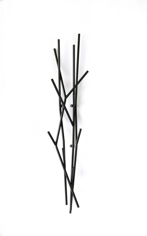 Image of Covo Latva Wall Coat Rack - Black