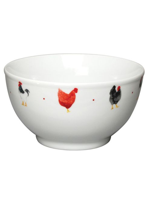 Image of Pecking Order Hen Design Single Bowl, 14.5cm