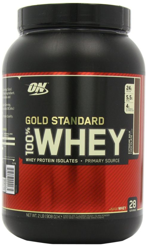 Image of Optimum Nutrition 100% Whey Protein 908g - Milk Chocolate
