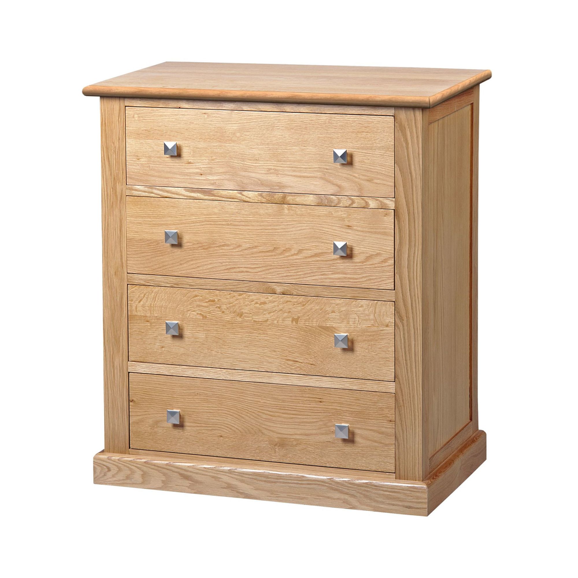 Kelburn Furniture Pitkin Oak 4 Drawer Chest at Tesco Direct