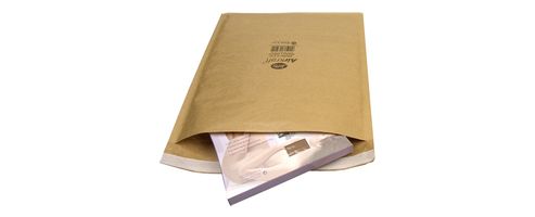Image of Jiffy Airkraft Bubble Bag Envelopes No.1 Gold 170x245mm Ref Jl-go-1 [pack 100]