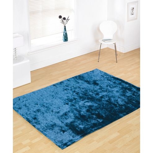 Image of Splendour Shadow Blue 60x110 Cm Rug