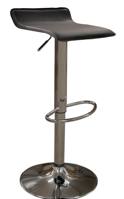 Image of Zues Brown Faux Leather Bar Stool