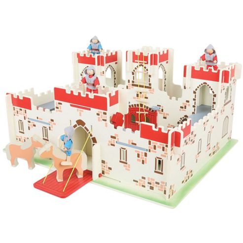 Image of Bigjigs Toys Jt113 Heritage Playset King Arthur's Castle
