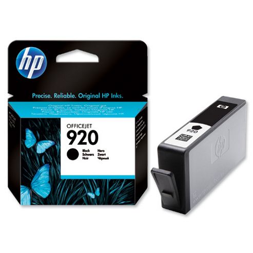 Image of Hp No.920 Black Officejet (yield 420 Pages) Ink Cartridge