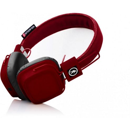 Image of Outdoor Tech Privates Touch Control Wireless Headphones Red
