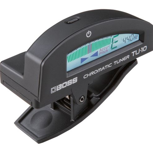Image of Boss Tu10bk Clip-on Chromatic Tuner