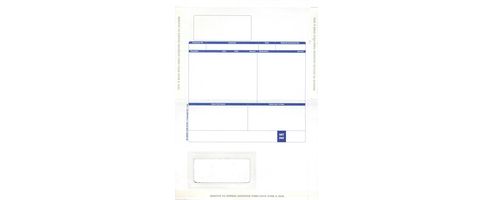 Image of Pegasus Compatible 1-part Hand-seal Laser Payslip Mailer Ms29s