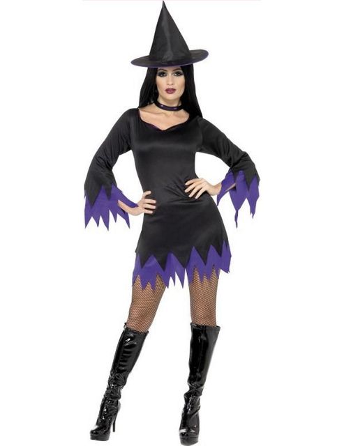 Image of Adult Witch Halloween Costume Large