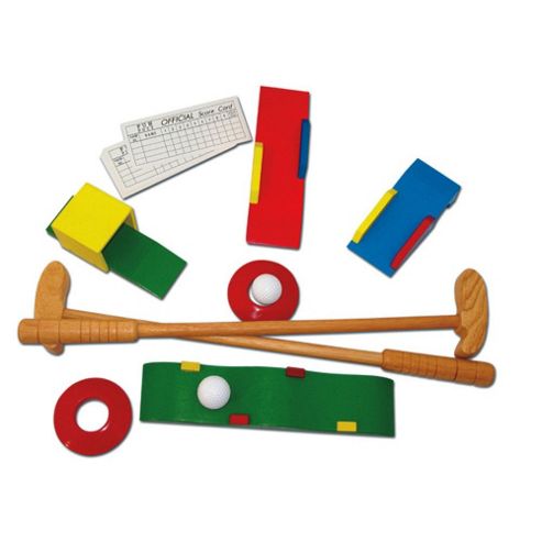Image of Bigjigs Toys Bj364 Crazy Golf Set