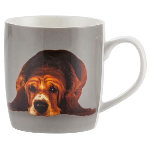 Image of Tesco Single Porcelain Pet Mug, Black