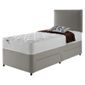 Silentnight Miracoil Luxury Micro Quilt Non Storage Single Divan Mink with Headboard