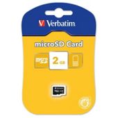 Verbatim microSD 2GB: 44001 (44001)