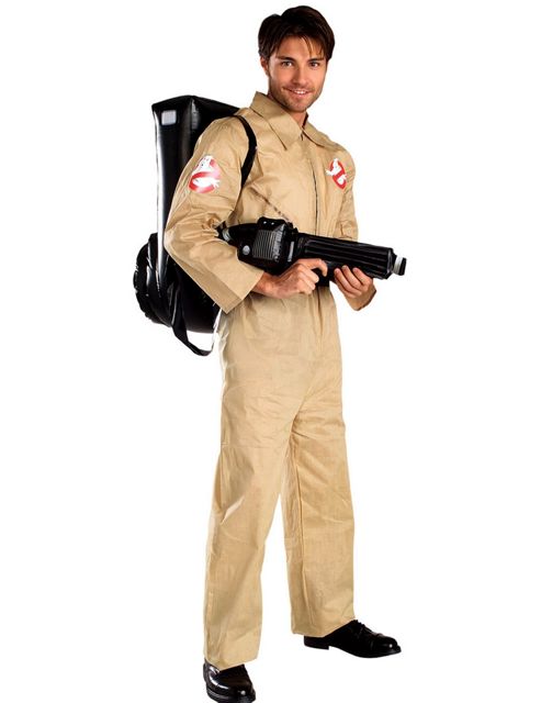 Image of Rubie's Fancy Dress - Ghostbusters Adult Costume Mens Medium Size 10-12