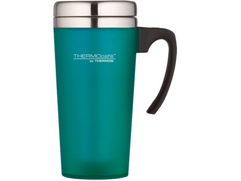Image of Thermos 187117 Thermocafe Travel Mug Aqua 0.4l