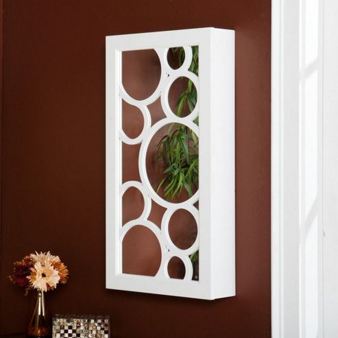 Image of Southern Enterprises Juliann Wall Mount Jewellery Mirror