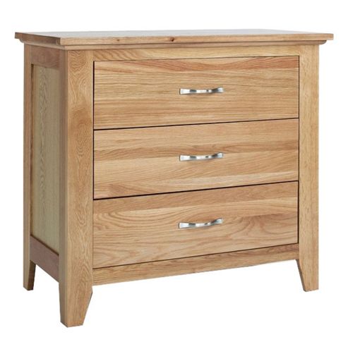 Image of Sherwood Oak Chest 3 Drawer