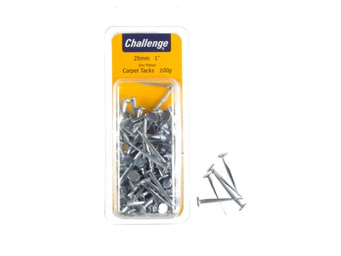 Image of Shaw Challenge Carpet Tacks 25mm Clam