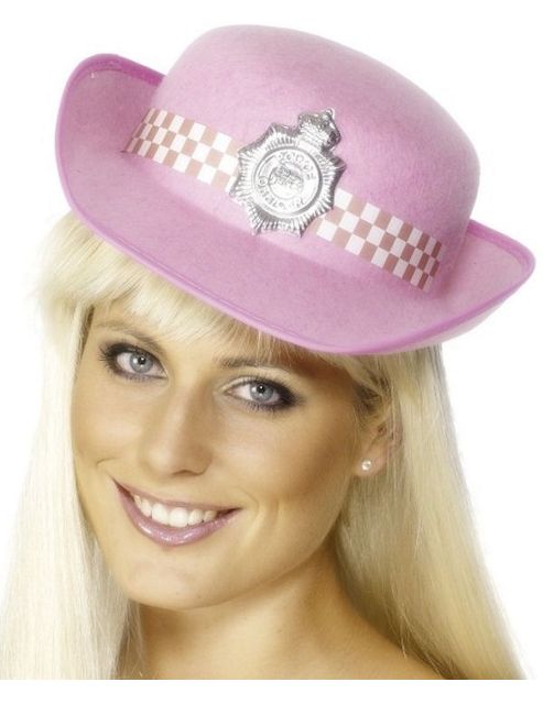 Image of Policewoman Hat Pink
