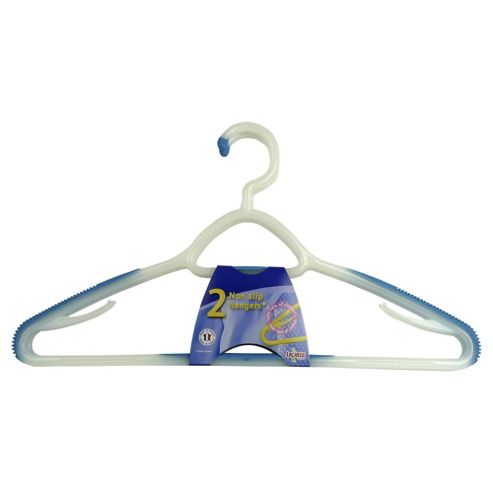 Image of Soft Grip Non-slip Hangers 2 Pack