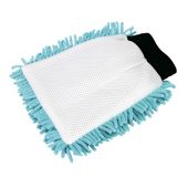 Shaggy Microfibre Mitt 2-in-1
