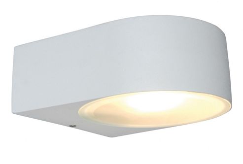 Image of Naeve Leuchten 1 Light Wall Light - White