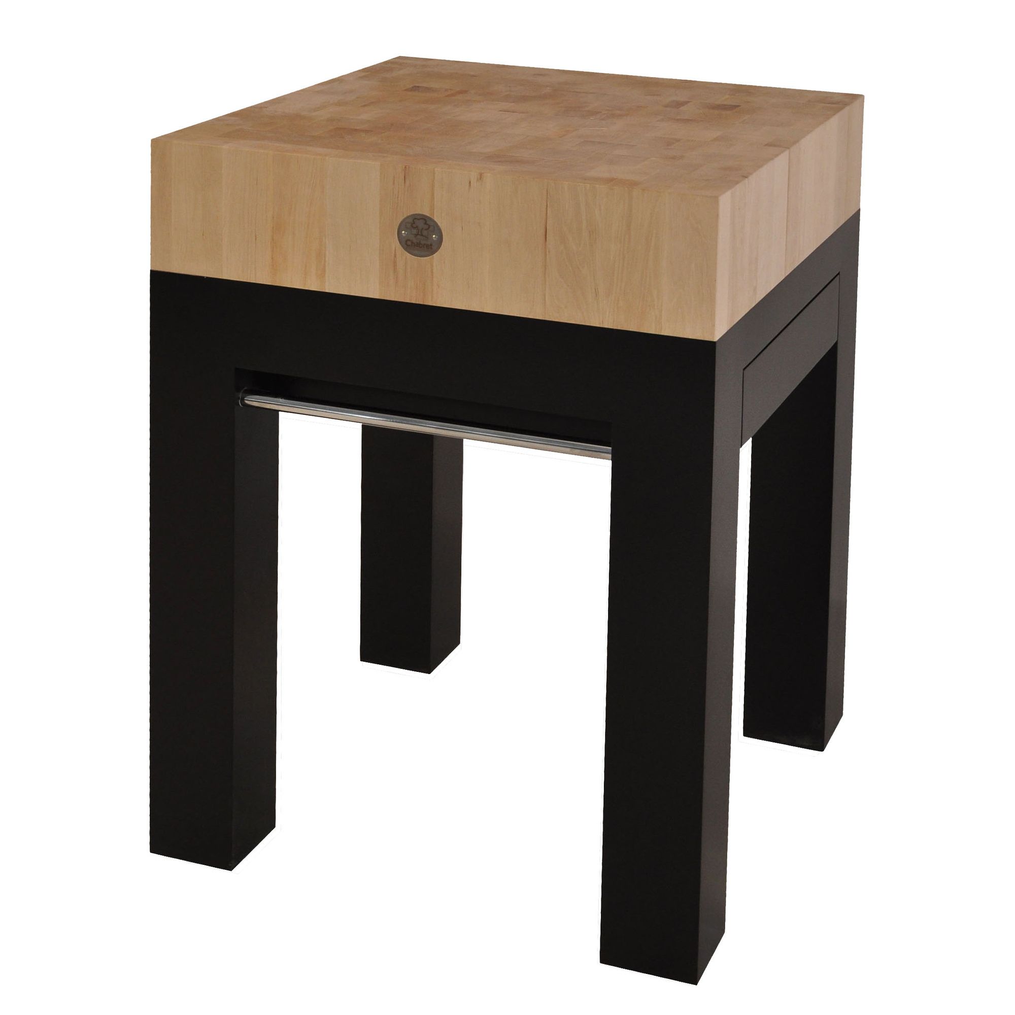 Chabret Butcher's Block by MC Berger - 90cm X 60cm X 60cm at Tesco Direct