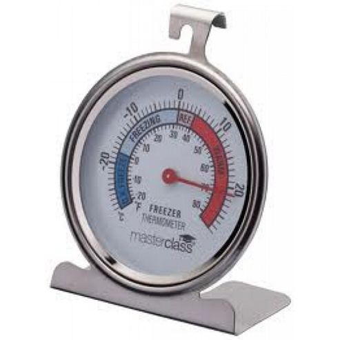 Image of Master Class Deluxe Large Stainless Steel Fridge Thermometer
