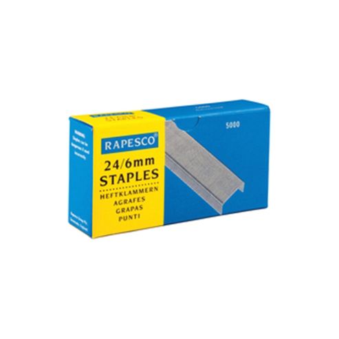 Image of Rapesco Staples 24/6mm Ref S24602z3 [box 5000]