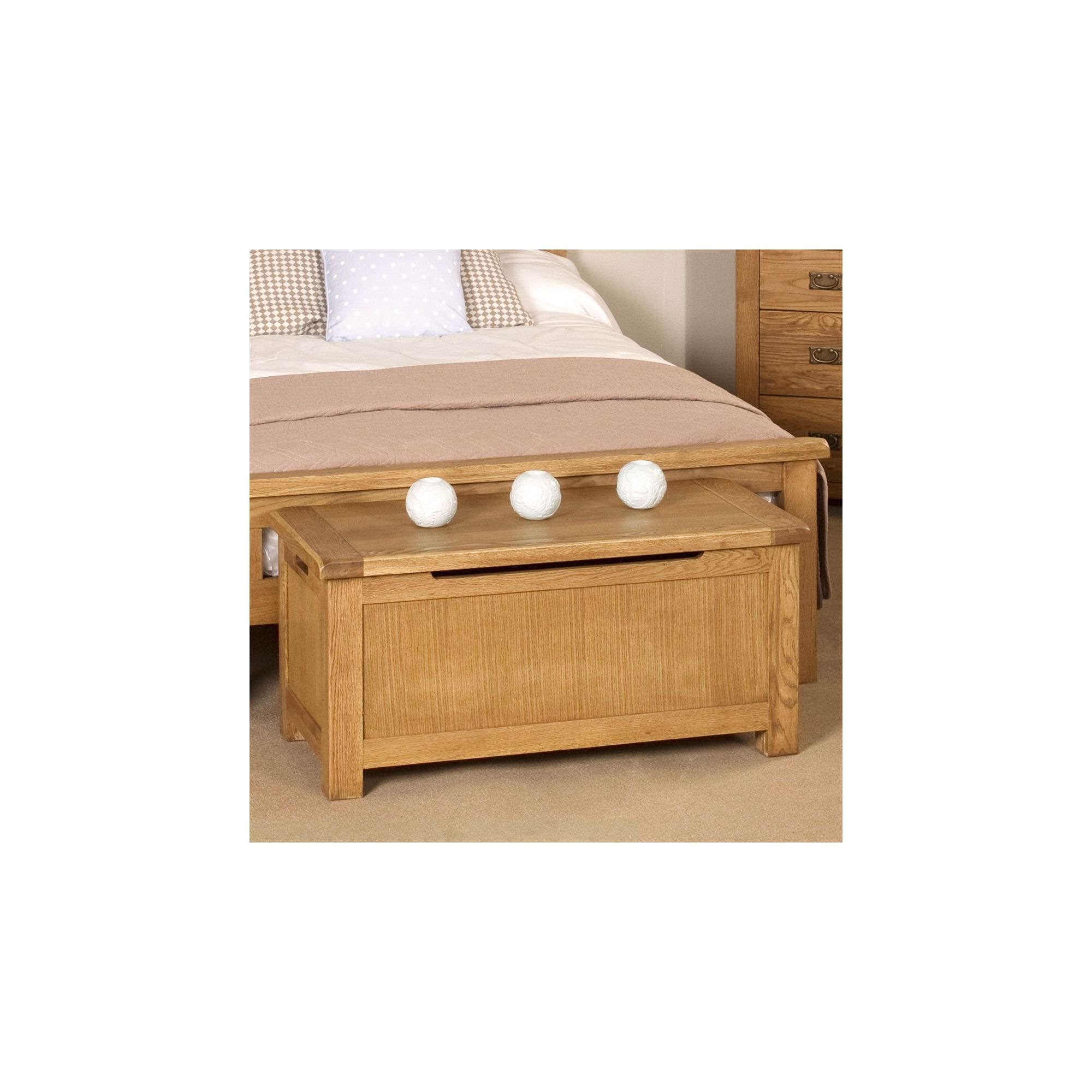 Elements Woodville Blanket Box at Tesco Direct