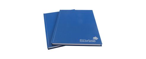 Image of Silvine Manuscript Book 96 Leaf Ruled Feint A4 Cba4