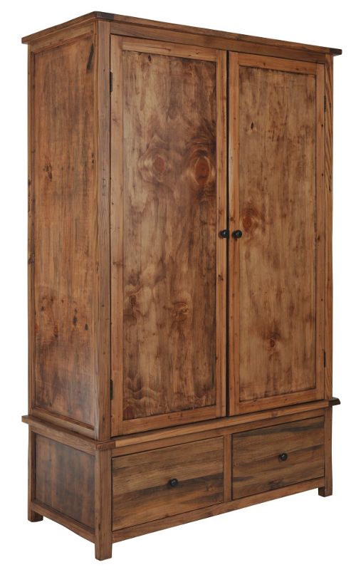 Image of Home Essence Denver 2 Door, 2 Drawer Wardrobe