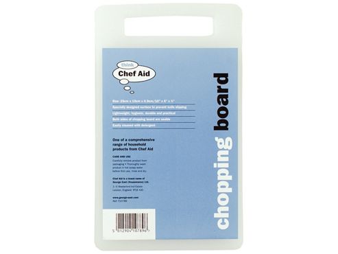 Image of Chefaid T10789 Poly Chopping Board 25x15cm