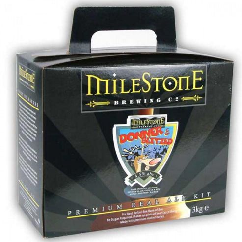 Image of Milestone Donner & Blitzed Real Ale (abv 45%)
