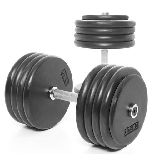 Image of Body Power Pro-style Dumbbells 47.5kg (x2)