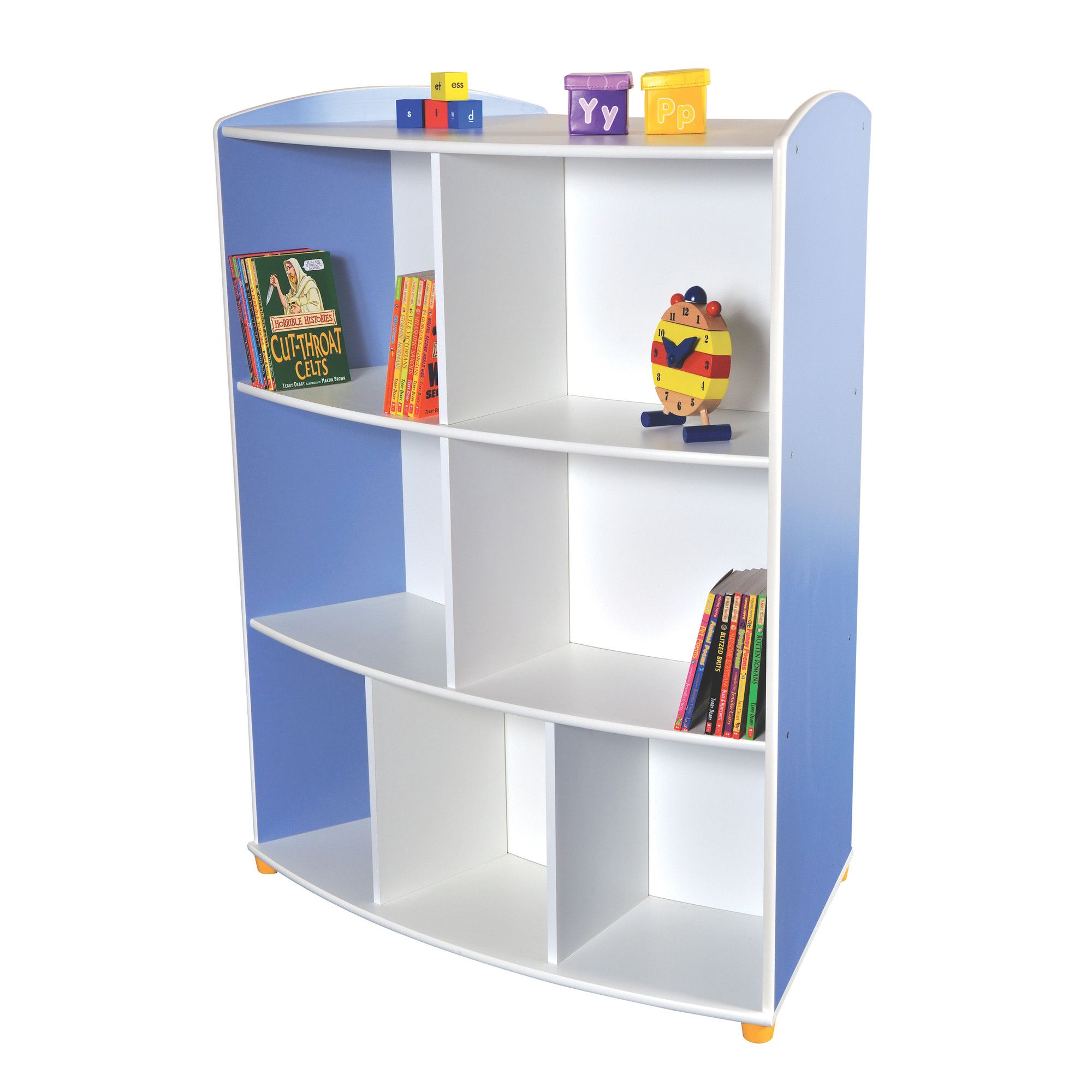 Liberty House Toys Elite Double Sided Curved Unit with 3 Shelves at Tesco Direct