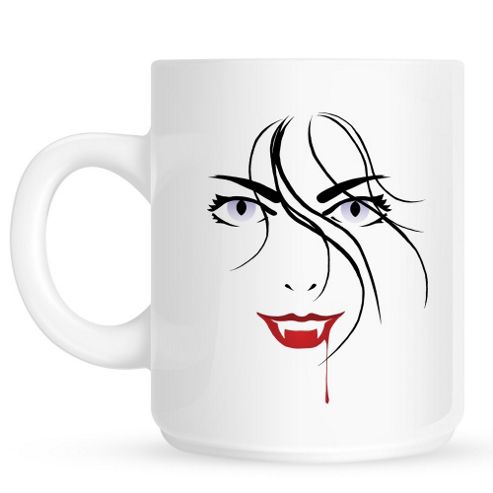 Image of Vampire Face 10oz Ceramic Mug