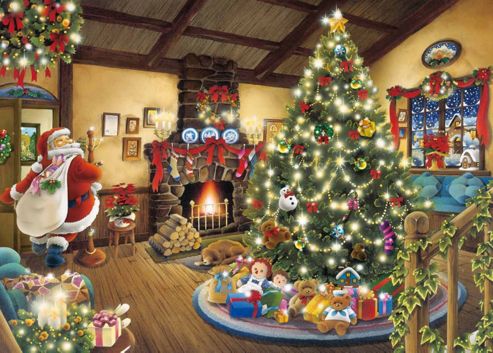 Image of Falcon De Luxe Ju11033 Christmas Jigsaw Puzzle
