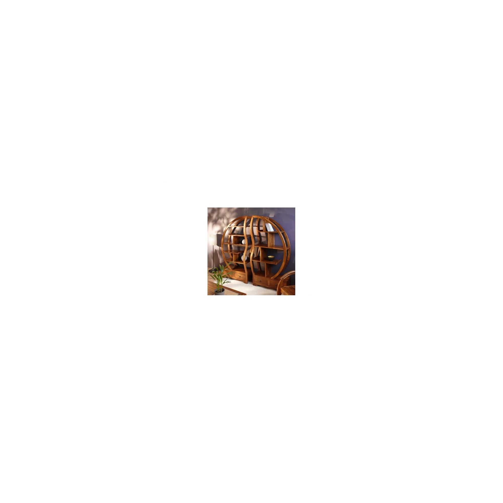 Tikamoon Sphere Bi Ying Yang Teak Bookcase at Tesco Direct