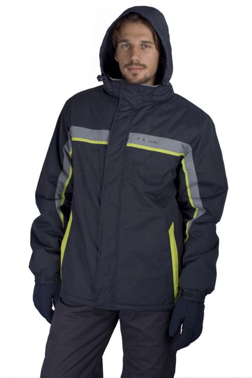 Image of Jasper Mens Warm Skiing Snowboarding Winter Snow Boarding Ski Jacket Coat - Grey