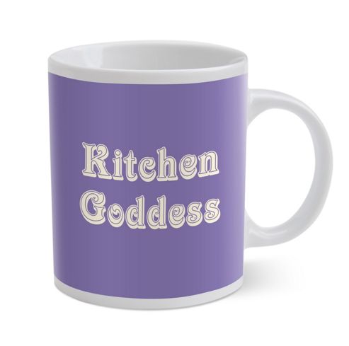 Image of Wpl Porcelain Mug, Kitchen Goddess