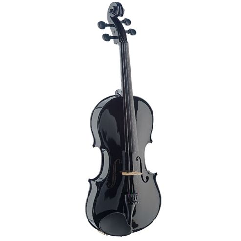 Image of Stagg 4/4 Black Violin With Softcase