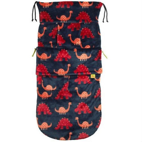Image of Buggy Snuggle Fur Buggysnuggles (navy Dinosaur)