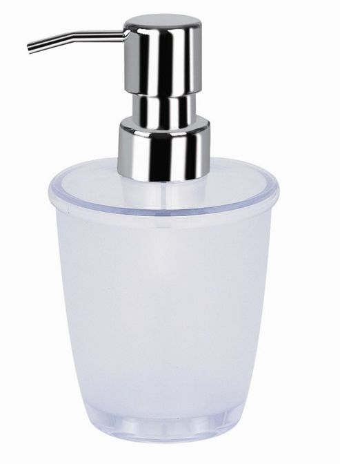 Image of Spirella Toronto Soap Dispenser - Clear White