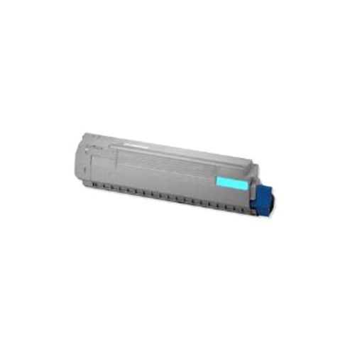 Image of Oki Cyan Toner Cartridge For C831/c841 A3 Colour Printers (yield 10,000 Pages)