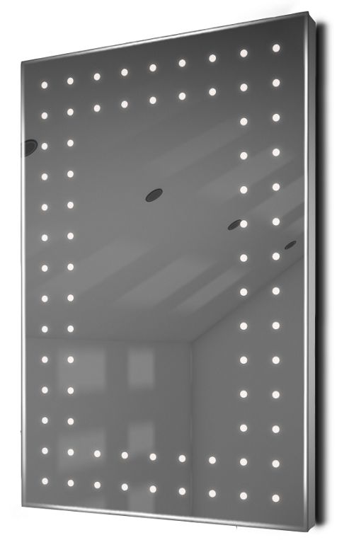 Image of Auto Colour Change Rgb Shaver Bathroom Mirror With Demister & Sensor K43srgb