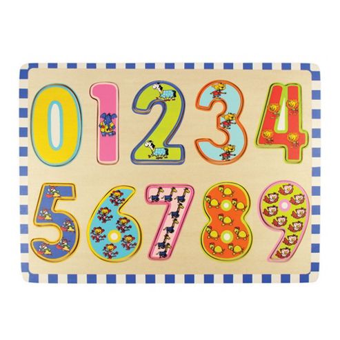 Image of Bigjigs Toys 123 Puzzle Bj537