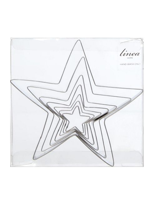 Image of Linea Star Shaped Cookie Cutters