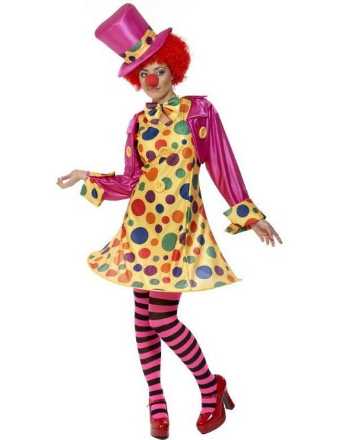 Image of Adult Clown Lady Costume Extra Large