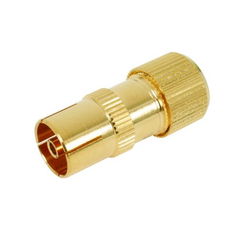 Image of Gold Plated Coax Line Socket